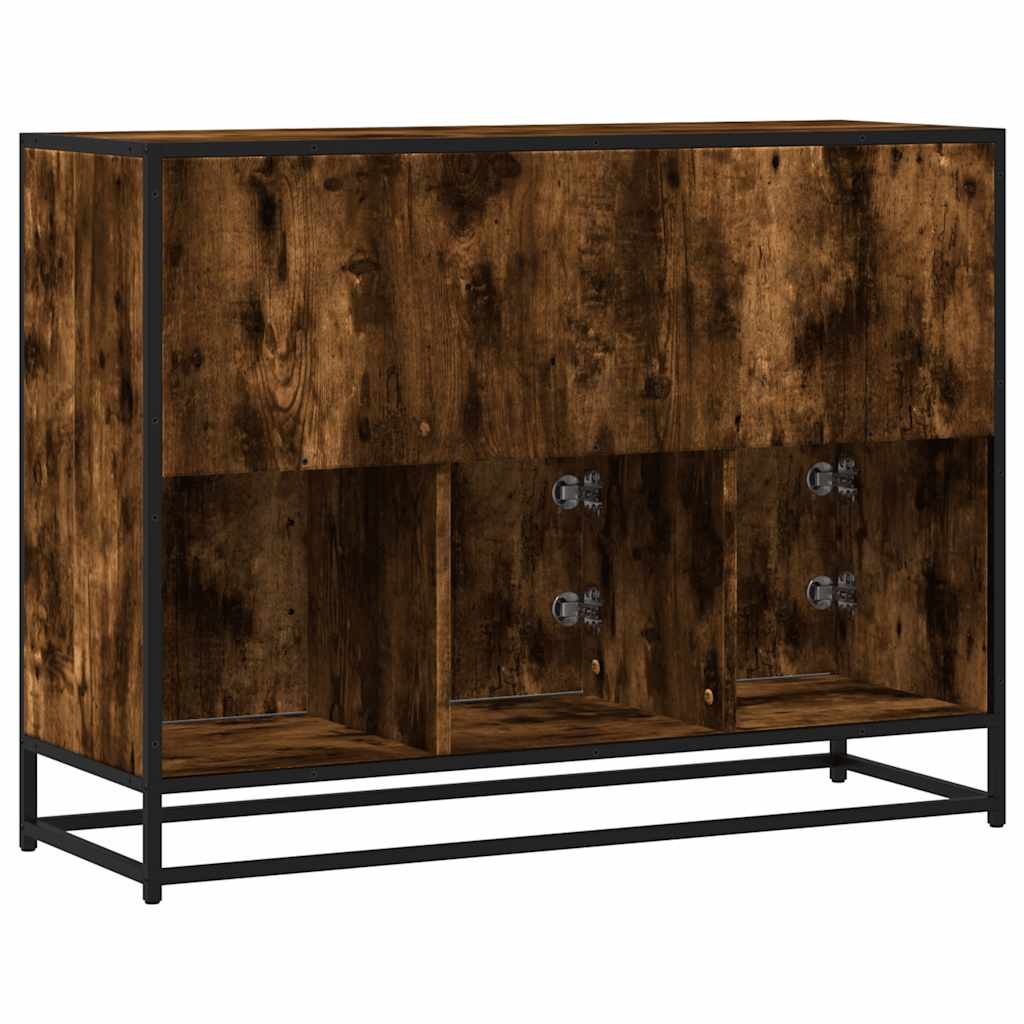 indauja rūkytas ąžuolas 100x35x76 cm inžinerinė mediena