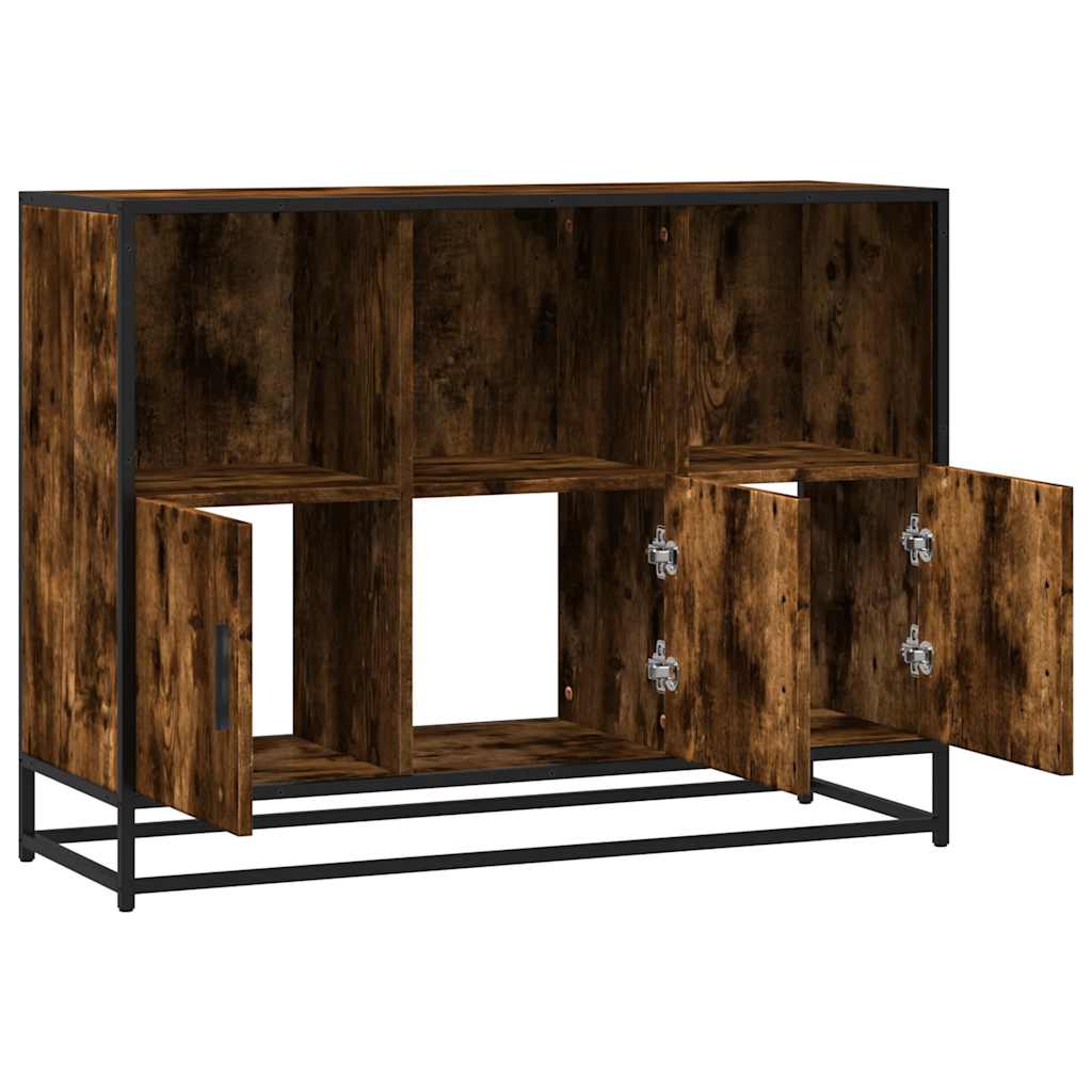 indauja rūkytas ąžuolas 100x35x76 cm inžinerinė mediena