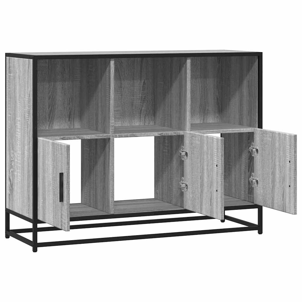 indauja Pilka Sonoma 100x35x76 cm Inžinierinė mediena