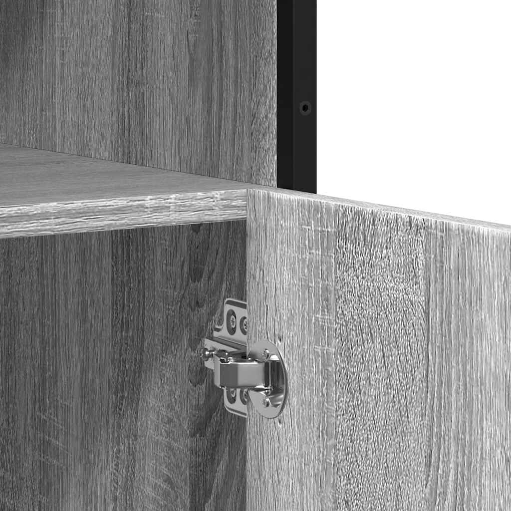 indauja Pilka Sonoma 100x35x76 cm Inžinierinė mediena
