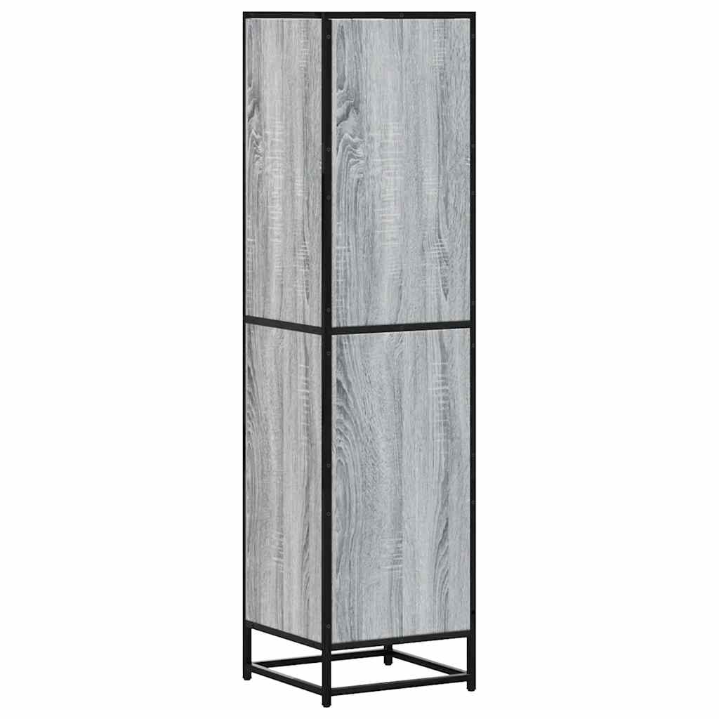 Highboard Gray Sonoma inžinerinis medis ir metalas