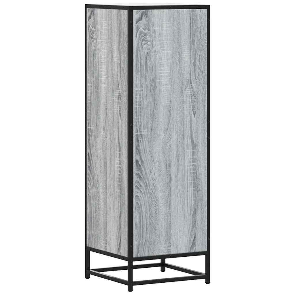 Highboard Gray Sonoma inžinerinis medis ir metalas