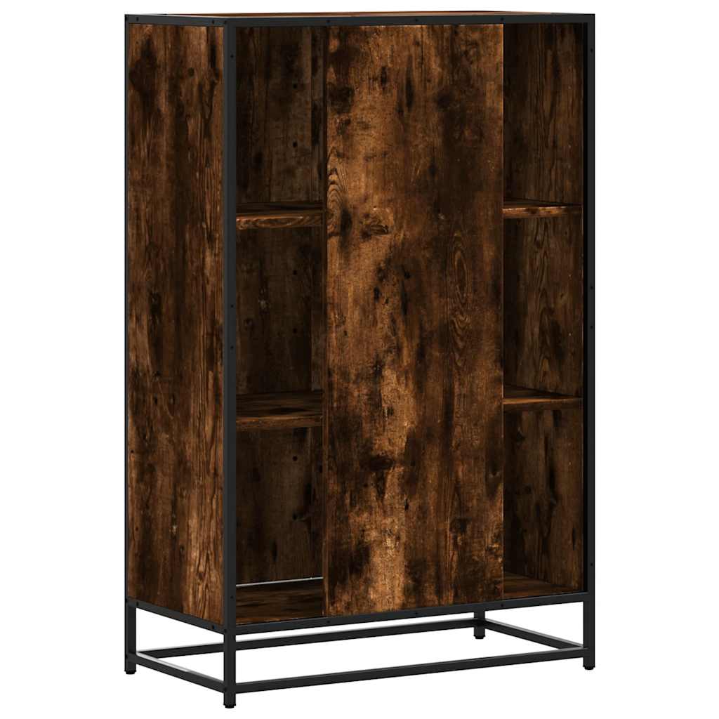 Highboard Rūkytas ąžuolas 68x35x106,5 cm Mediena ir metalas