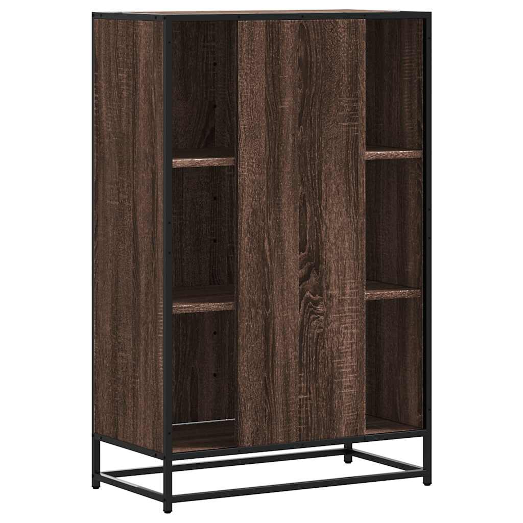 Highboard Rudas ąžuolas 68x35x106,5 cm Mediena ir metalas