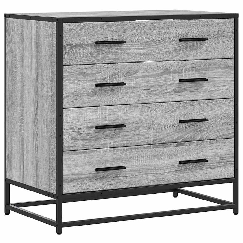 Stalčių spintelė Pilka Sonoma 70x41x70 cm Engineered Wood