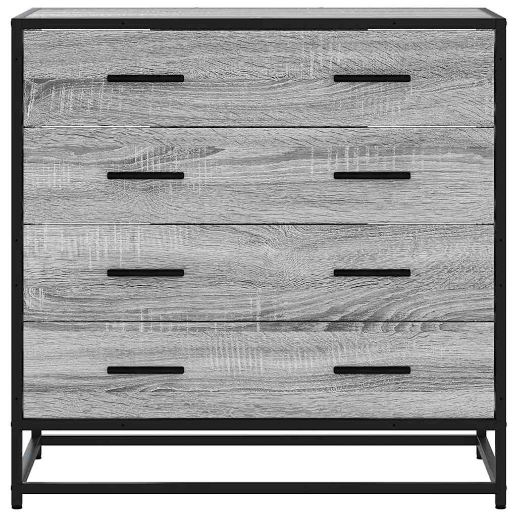 Stalčių spintelė Pilka Sonoma 70x41x70 cm Engineered Wood