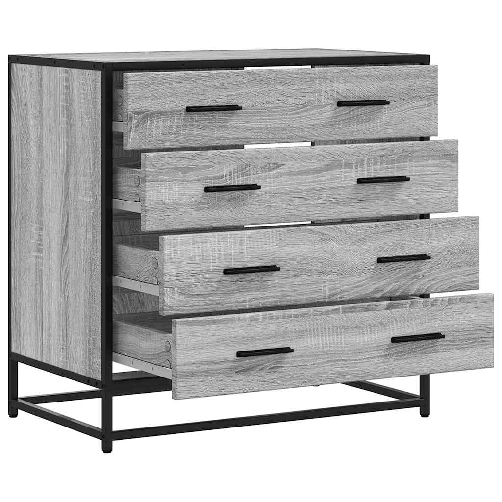 Stalčių spintelė Pilka Sonoma 70x41x70 cm Engineered Wood