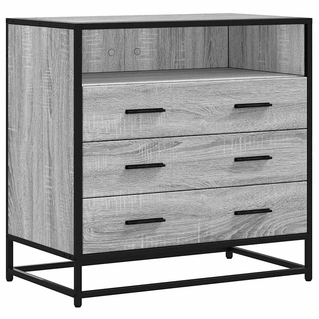 Stalčių spintelė Pilka Sonoma 70x41x70 cm Engineered Wood