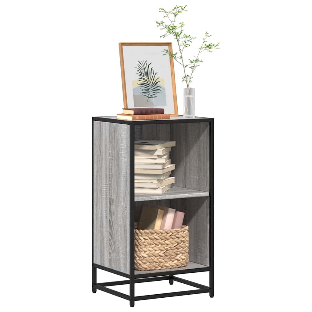 knygų spintelė Pilka Sonoma 40x35x76 cm Engineered Wood