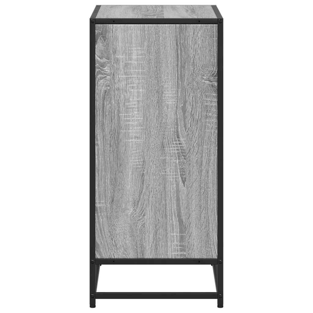 knygų spintelė Pilka Sonoma 60x35x76 cm Engineered Wood