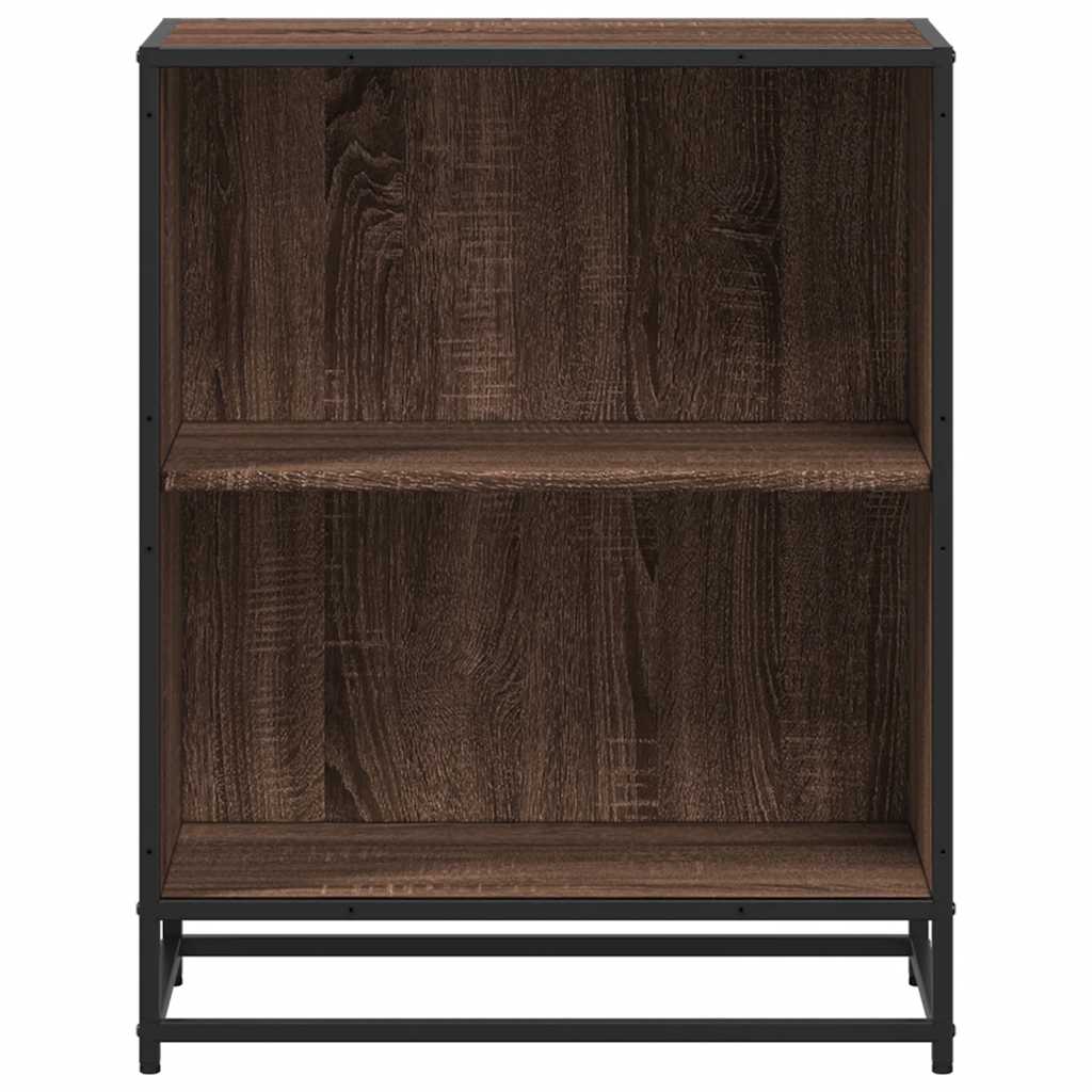 knygų spintelė Rudas ąžuolas 60x35x76 cm Inžinerinė mediena