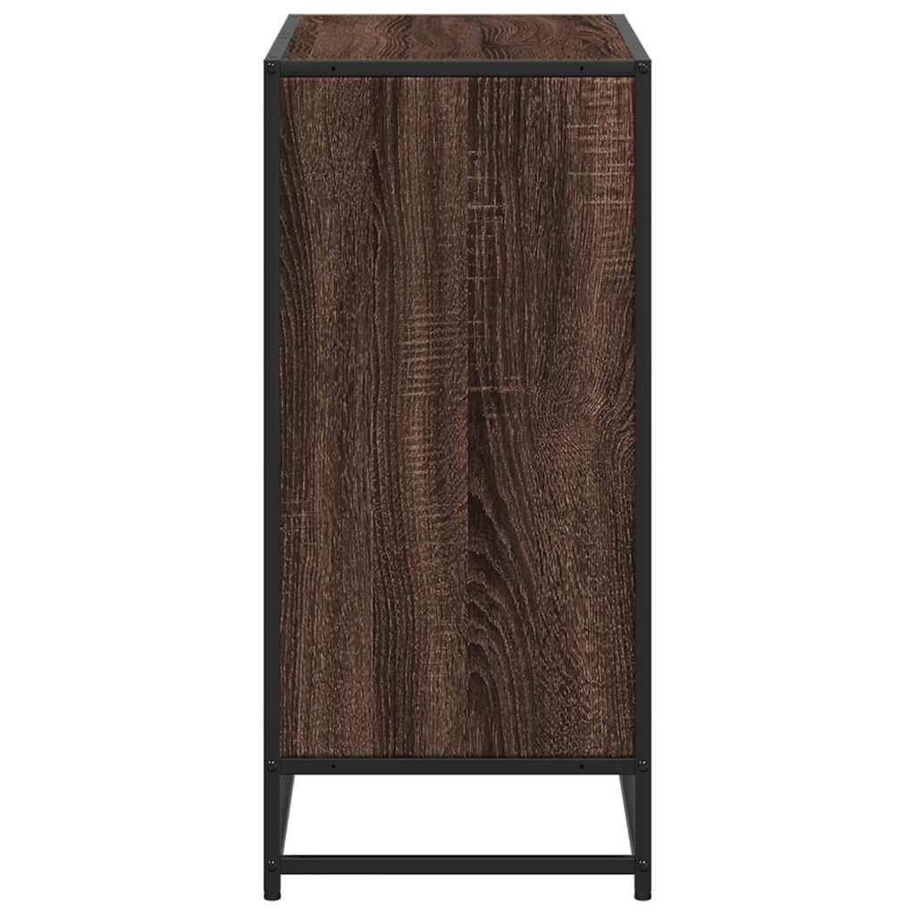 Bookshelf Brown Oak 80.5x35x76 cm Engineered Wood