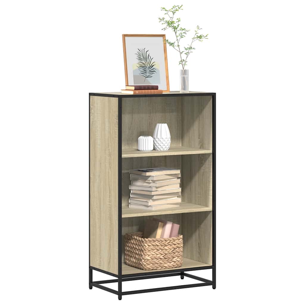 Grāmatu plaukts Sonoma ozols 60x35x107,5 cm inženierijas koksne