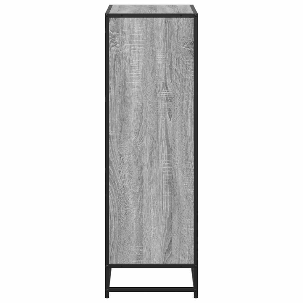 knygų spintelė pilka Sonoma 60x35x107,5 cm inžinierinė mediena