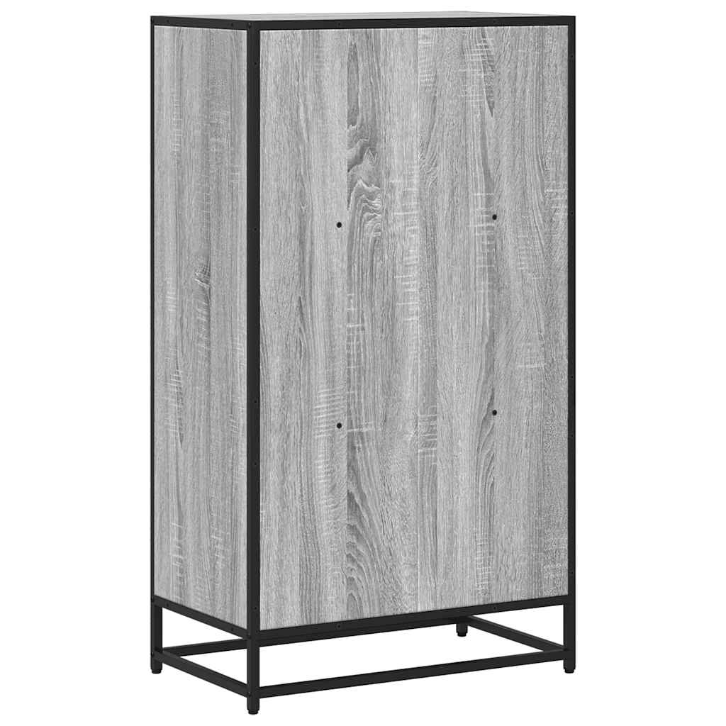 knygų spintelė pilka Sonoma 60x35x107,5 cm inžinierinė mediena