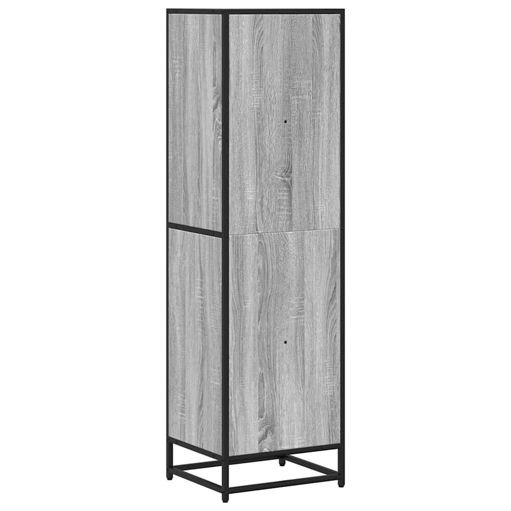 knygų spintelė Pilka Sonoma 40x35x139 cm Engineered Wood