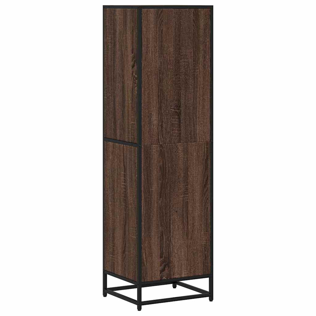 knygų spintelė Rudas ąžuolas 40x35x139 cm Inžinerinė mediena