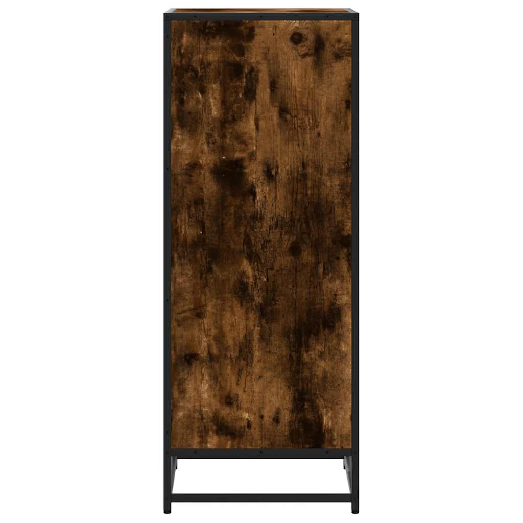 batų lentyna rūkytas ąžuolas 48x38x97,5 cm dirbtinė mediena