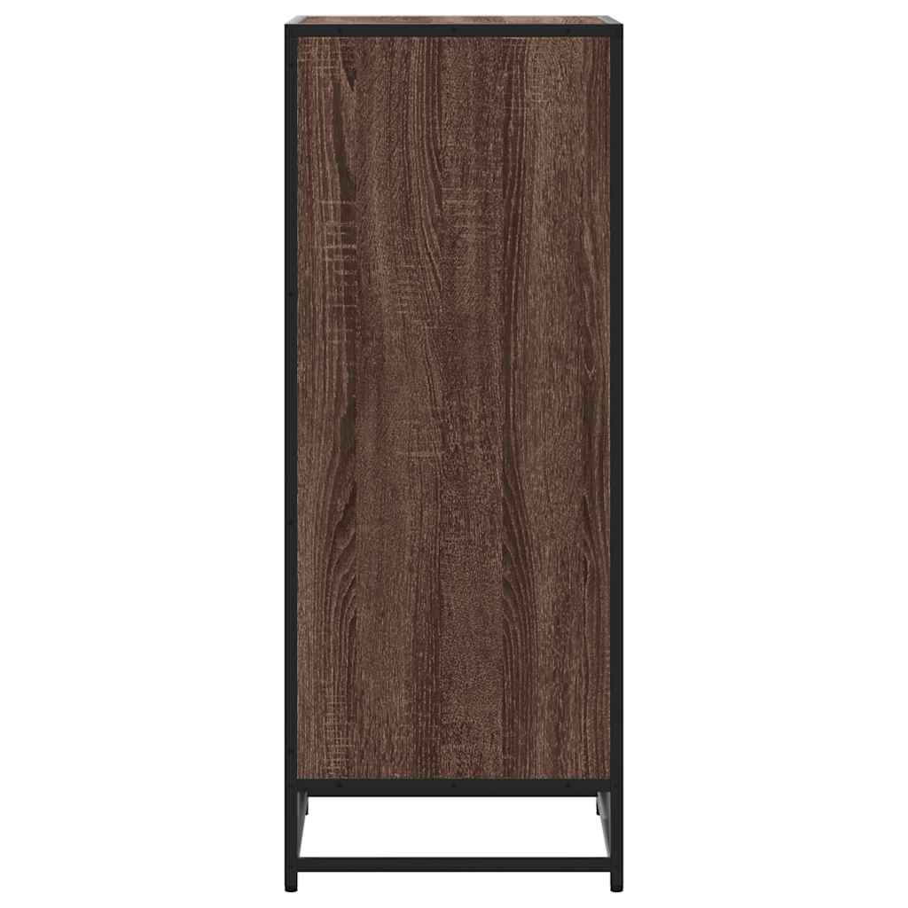 Batų lentyna Rudas ąžuolas 48x38x97,5 cm Inžinerinė mediena