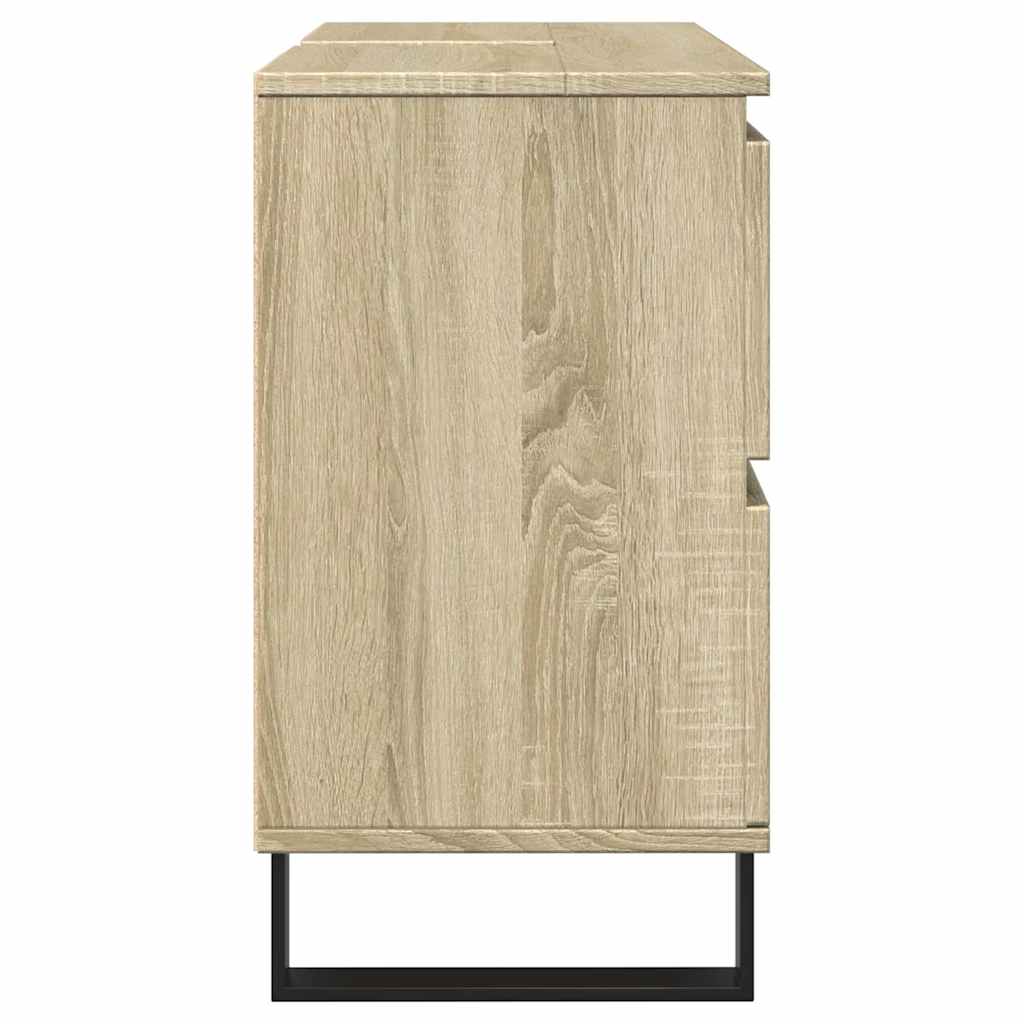 Bathroom cabinet, sonoma oak, 80x33x60cm, wood
