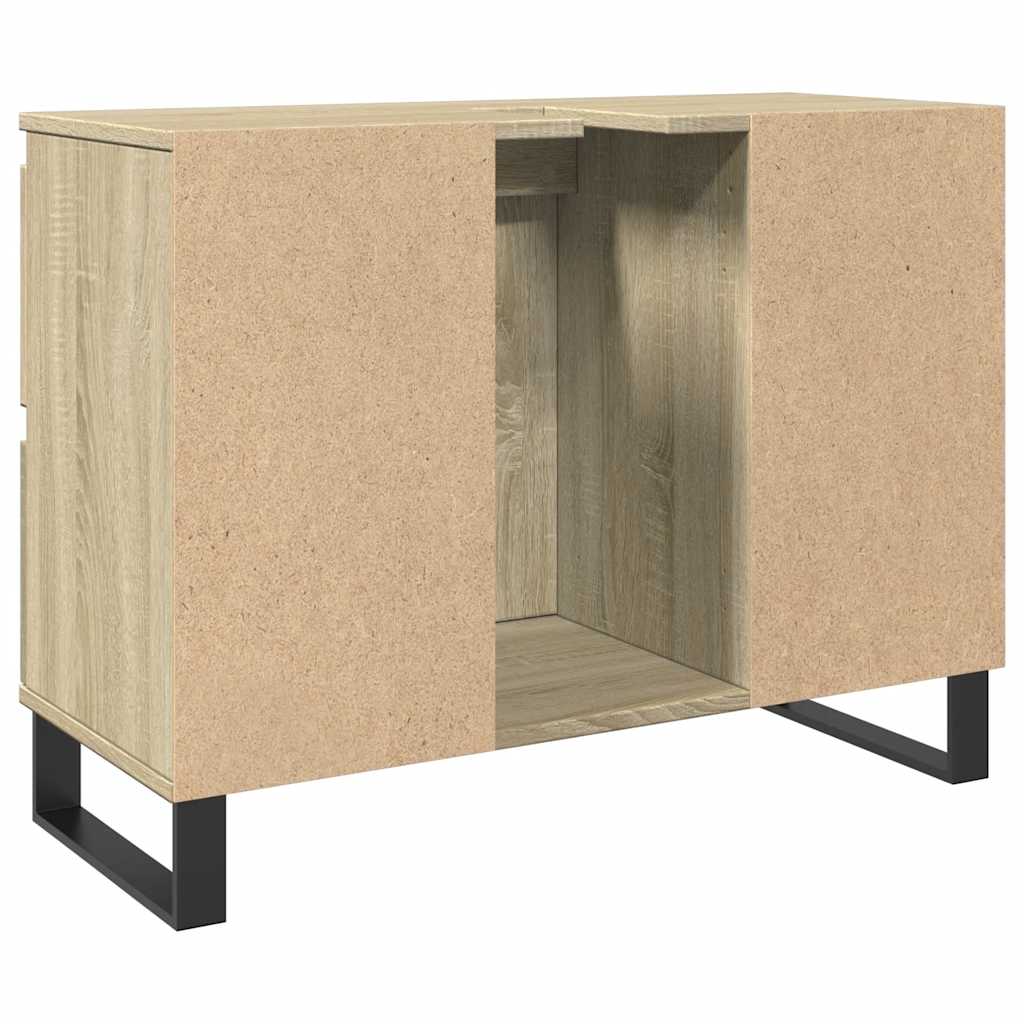 Bathroom cabinet, sonoma oak, 80x33x60cm, wood