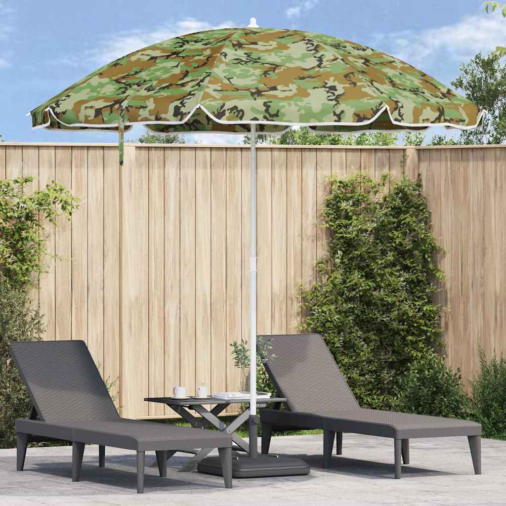 Beach Umbrella Green 263 x 263 x 272 cm