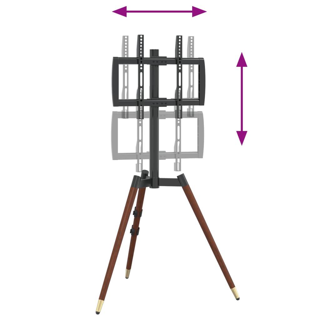 TV tripod stand for 37-65 inch screen, 400x400mm, 40 kg