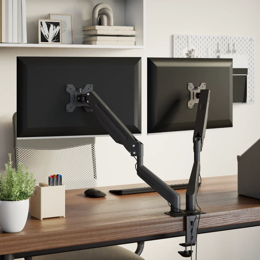 Dual Monitor Arm for screens up to 27 inch 20kg