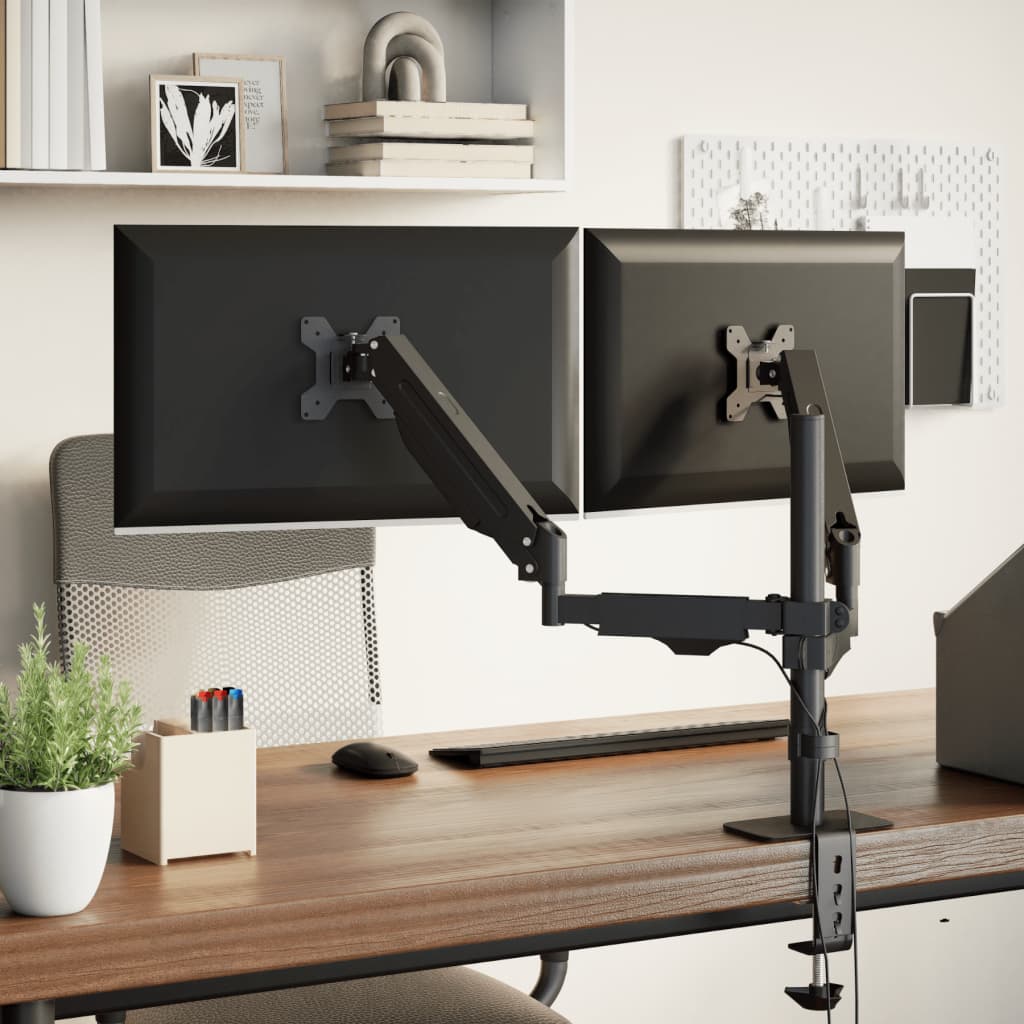 Dual Monitor Arm for screens up to 27 inch 20kg