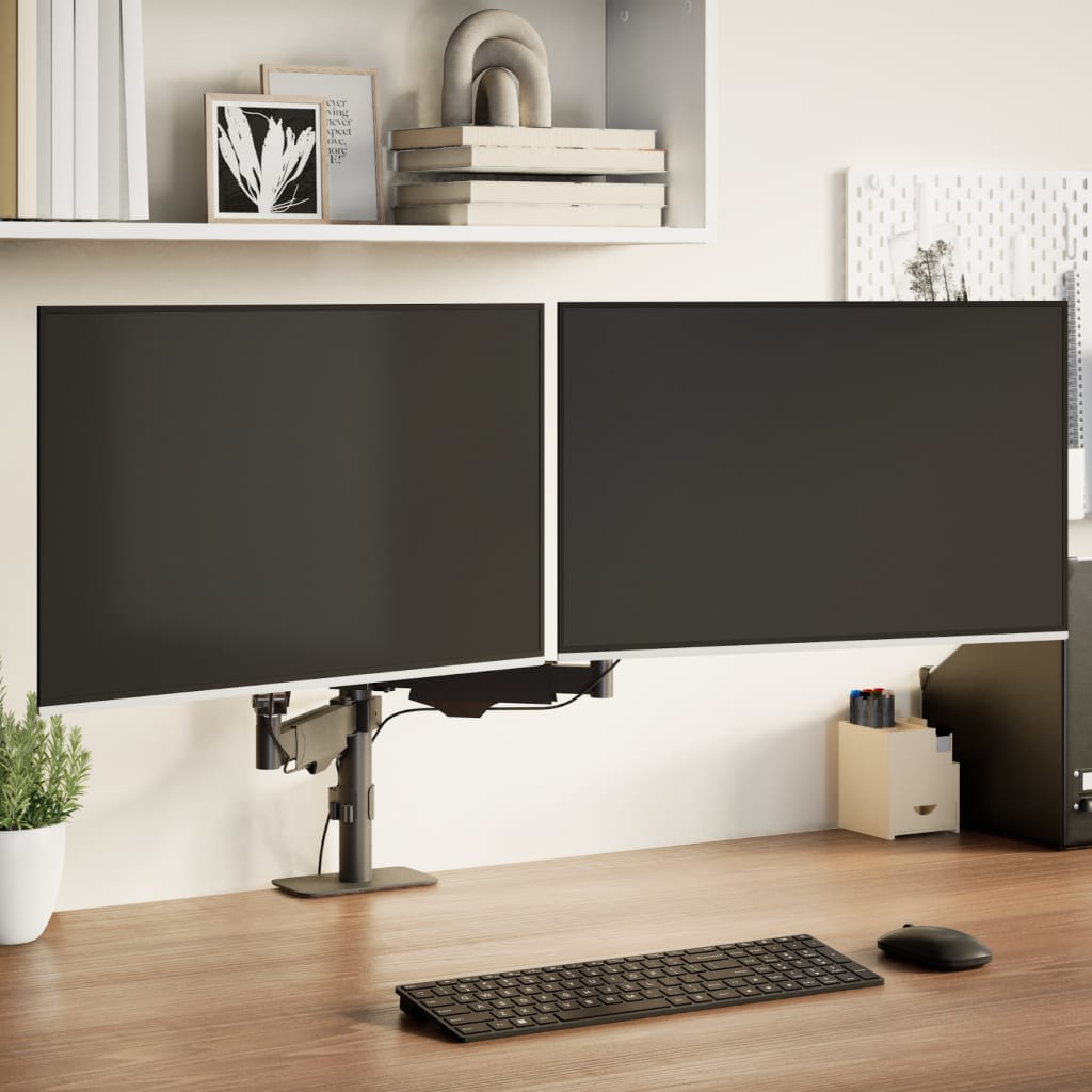 Dual Monitor Arm for screens up to 27 inch 20kg
