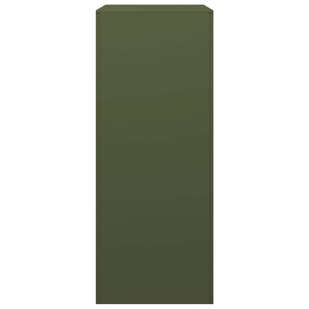 Log rack, green, 60x40x100cm, steel