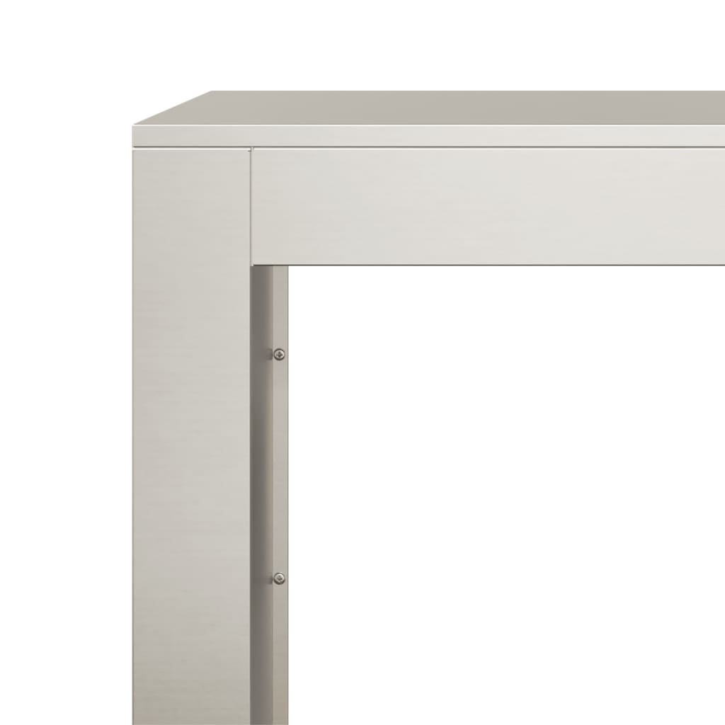 malkinė lentyna 60x40x100 cm oro sąlygoms atsparus plienas