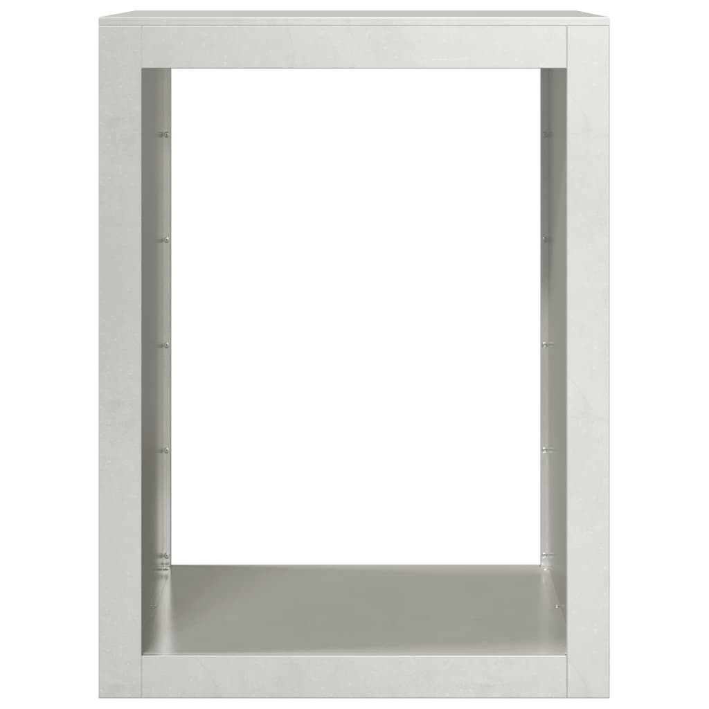 Firewood rack, 60x40x80cm, stainless steel