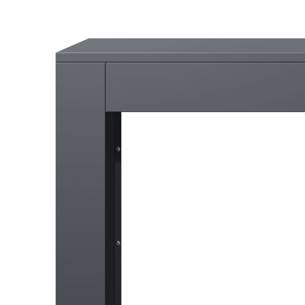 Log holder, anthracite, 60x40x60cm, steel