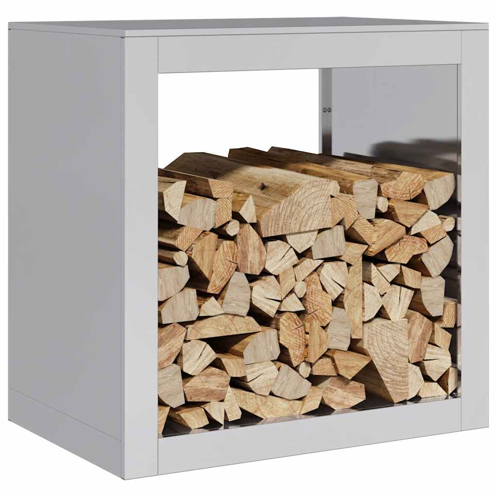 Firewood rack, 60x40x60cm, galvanized steel
