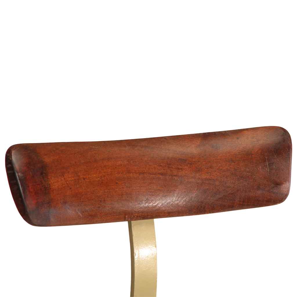 Bar stools, 2 pcs., 49x43x103 cm, solid mango wood