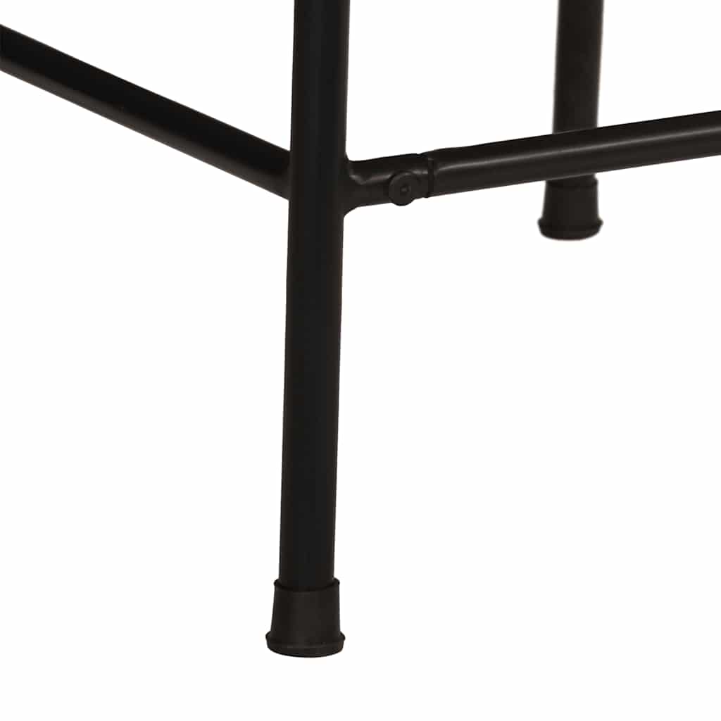 bar stools 2 pcs 46x35.5x80 cm solid rough mango wood