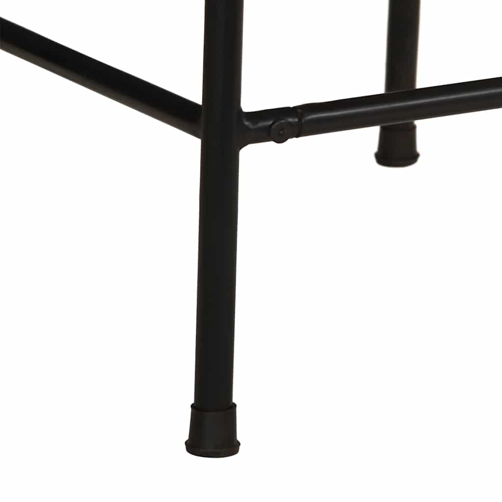 Bar stools, 2 pcs, 46x35.5x80 cm, reclaimed wood