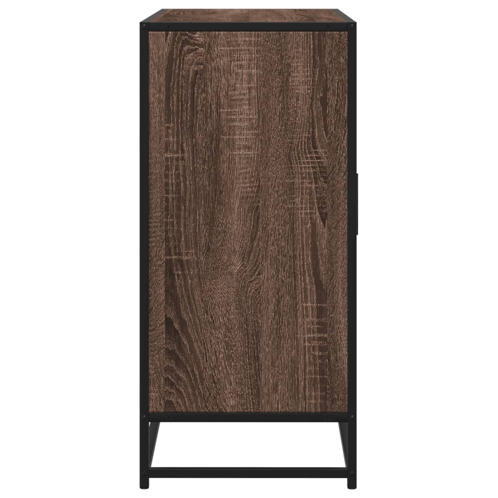 Sānu skapītis, brūns ozols, 92x35x76cm, apstrādāta koksne