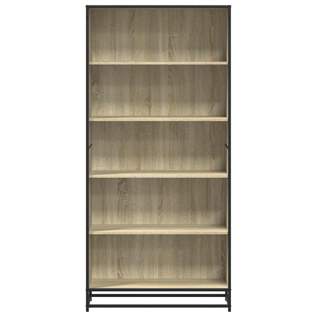 Grāmatu skapis, sonoma ozols, 80,5x35x170,5cm, inženierijas koksne