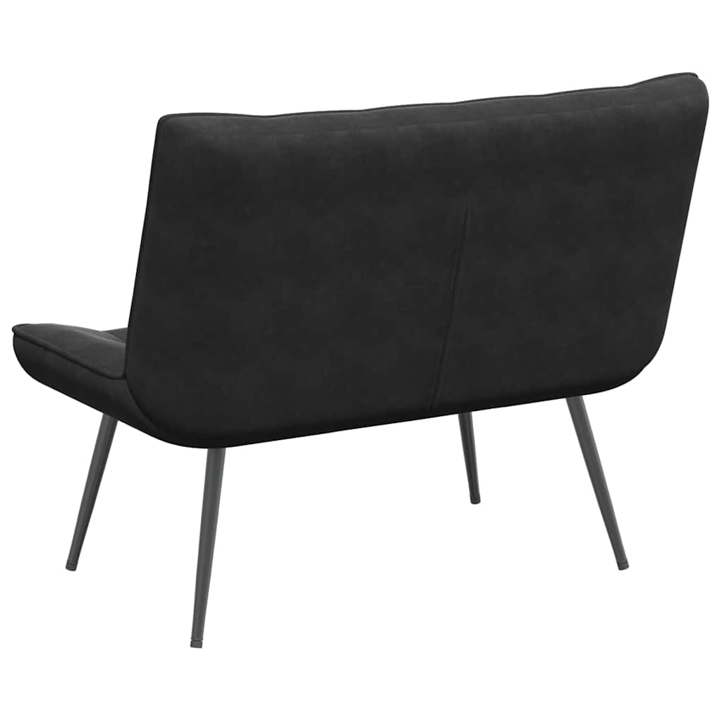 Sols, melns, 110x74x84cm, samts