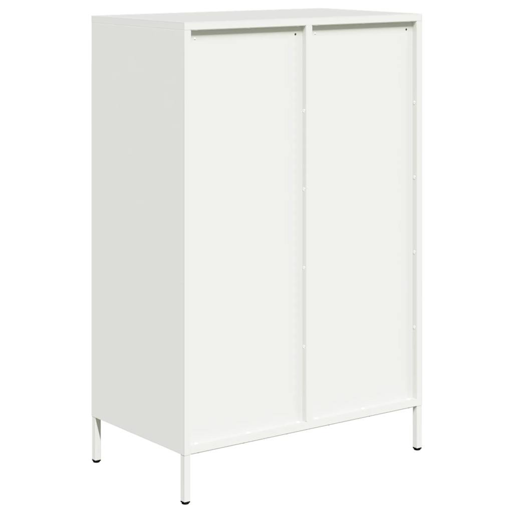 Kumode, balta, 68x39x101,5cm, tērauds