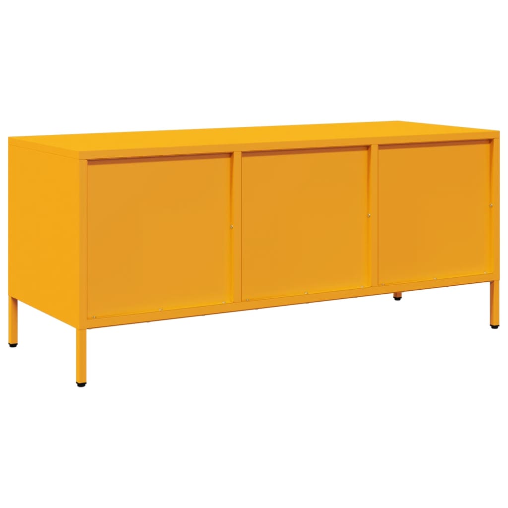 TV skapītis, sinepju, 101,5x39x43,5cm, tērauds