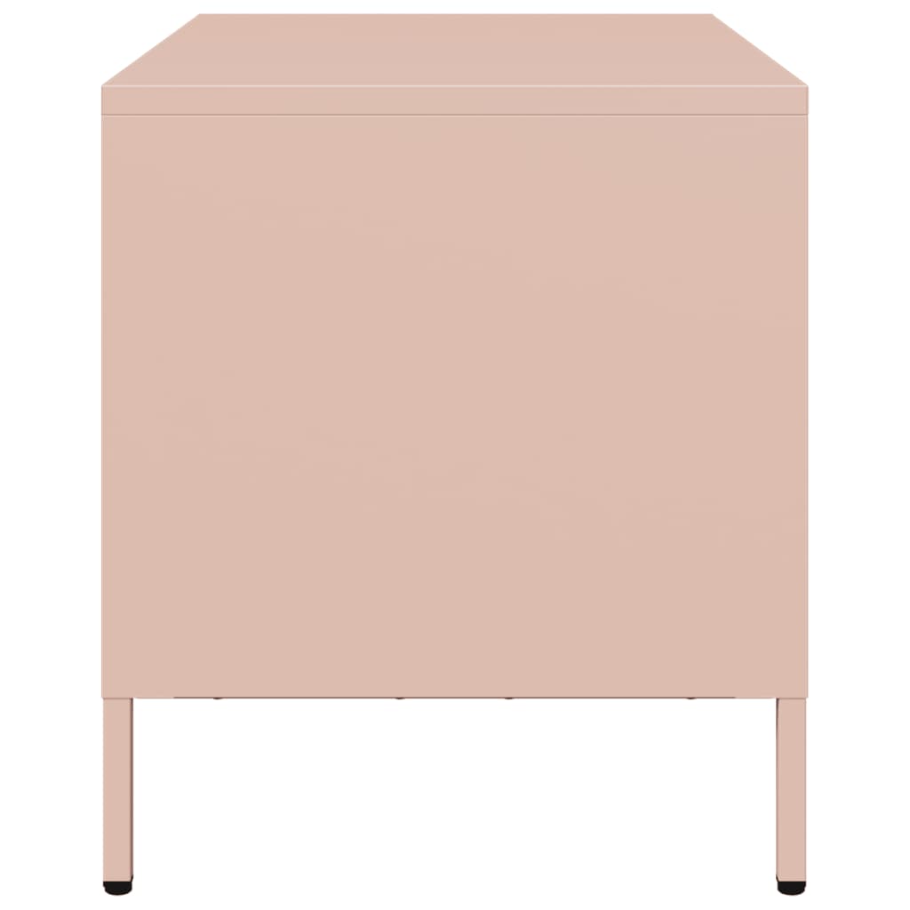 TV cabinet, pink, 68x39x43.5cm, steel