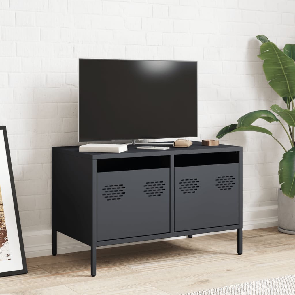 TV skapis, antracīts, 68x39x43,5cm, tērauds