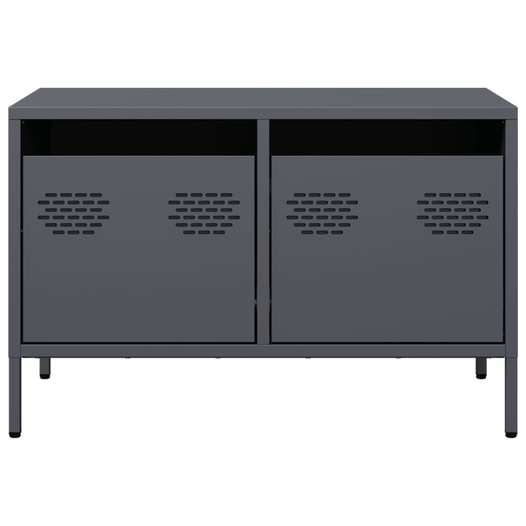 TV skapis, antracīts, 68x39x43,5cm, tērauds