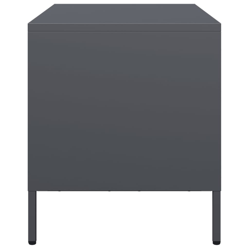 TV skapis, antracīts, 68x39x43,5cm, tērauds