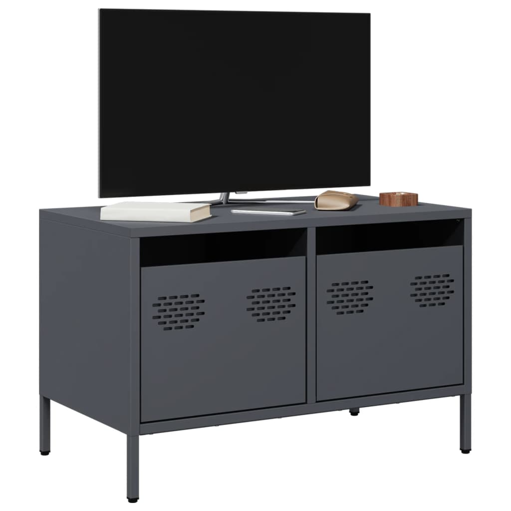 TV skapis, antracīts, 68x39x43,5cm, tērauds