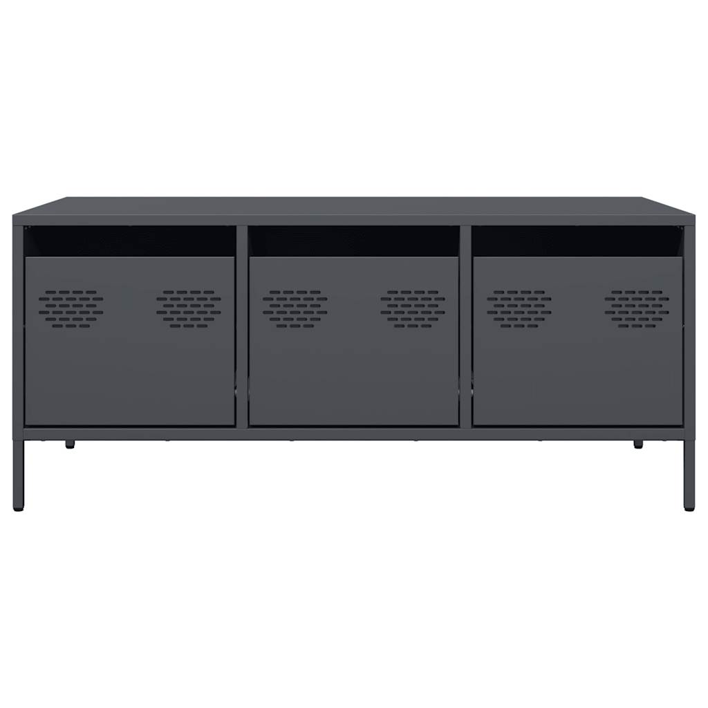 coffee table anthracite cold-rolled steel