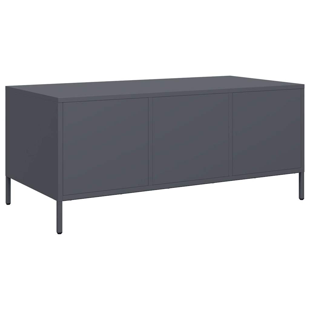 coffee table anthracite cold-rolled steel